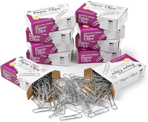 [CLPCRG] CLI Paper Clips #201-E Standard 100/bx