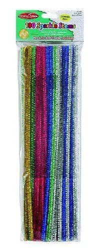 [CLSTEMSP] Chenille Stems #65499 SPARKLE 6mm Asst
