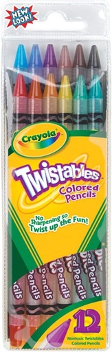 [CYTWCP12] Crayola Twistables #68-7408 Pencils 12s - (24/ctn)