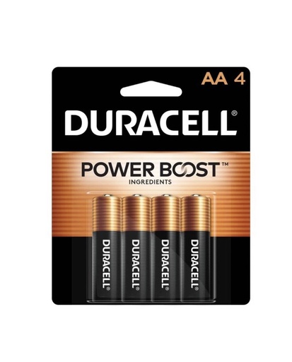 [SBBATTAA] Batteries DURACELL AA Alkaline - (4/pk - 48/ctn)
