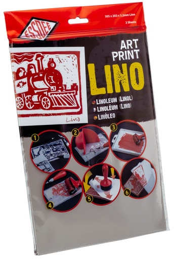 [EDL5232] Art Print Lino 406 x 305 x 3.2mm