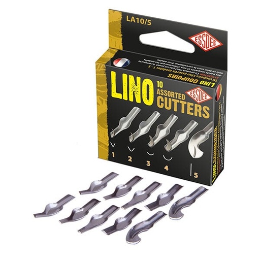 [EDLA105] Lino Cutters Style 1-5 10 Asst.