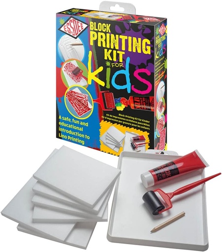 [EDP6K4K] Block Printing Kit For Kids