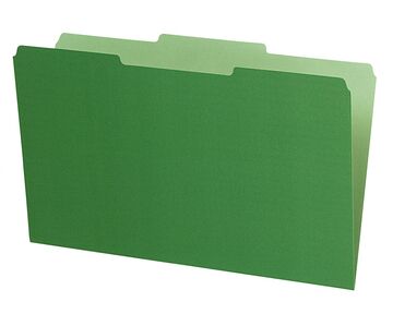 [ESFFFCBG] Pendaflex File Folders F/S BRIGHT GREEN #4350 - Sold Singular