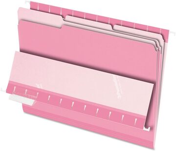 [ESFFLSPI] Pendaflex File Folders L/S PINK #4210 - Sold Singular