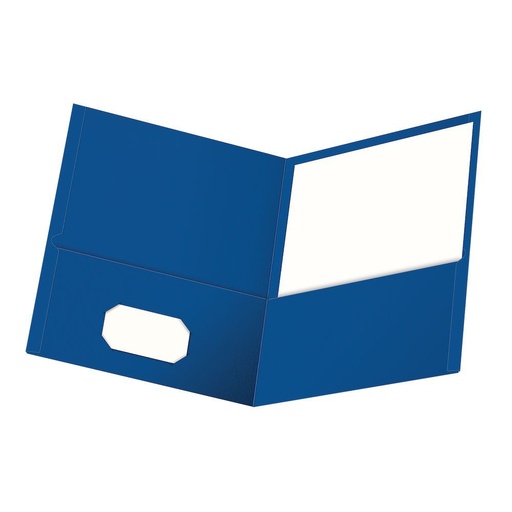 [ESTWINRB] Twin Pocket L/S #57512 ROYAL BLUE Portfolio - Sold Singular  - (25/bx)