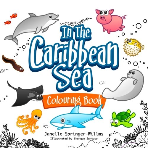 [ETCSEACB] In the Caribbean Sea Colouring Book