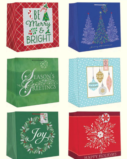 [EXGBJSXM] Xmas Gift #CLWGBTA-23/C48JSTGBACD-9 JUMBO Square Bag