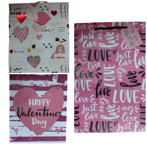 [EXGBVLLG] Valentines Gift Bag LARGE #VGBT145V3/146V3/147V3
