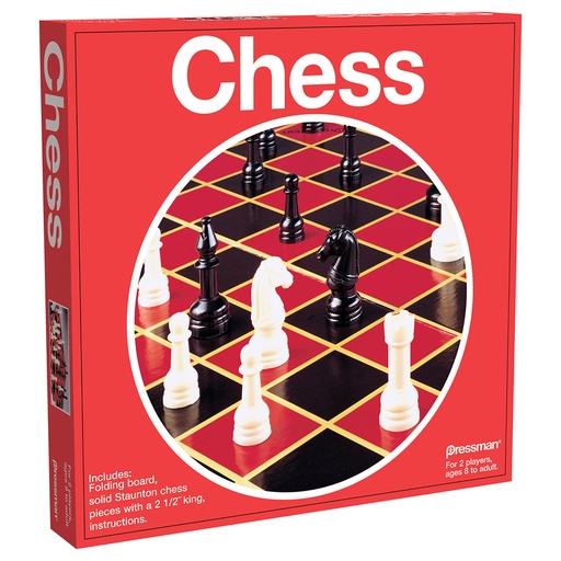 [GO1901] Chess Board Game Red