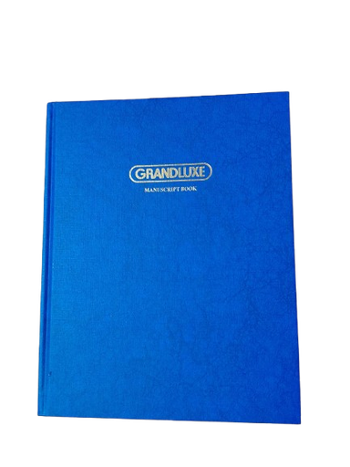 [GPMB972Q] Grandluxe Manuscript Feint 9x7 2 Quire Book 