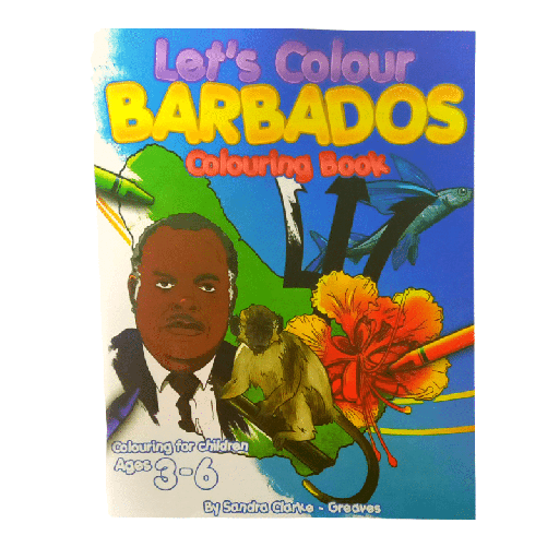 [GR265784] Let's Colour Barbados Colouring Book 
