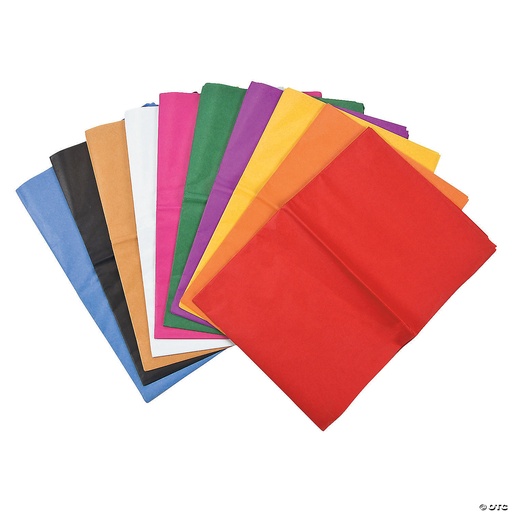 [GWTISSAS] Tissue Paper SOLID COLOURS 20 x 30 (Assorted)