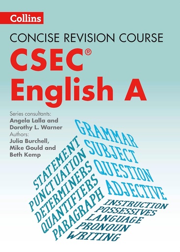 [HC208134] English A CSEC Revision Course