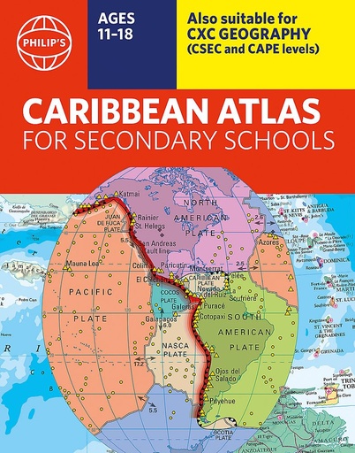 [HG076470] Philip's Caribbean Atlas Secondary Schools
