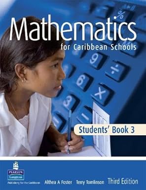 [HG847810] Mathematics for C'bean Schools Student's Book 3 (3rd Edition)