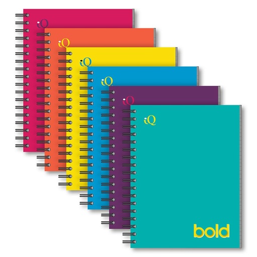 [IS52101] iScholar Bold IQ 1 Subject Notebook 10.5x8 