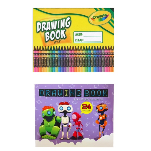 [JDDB810] Drawing Books 8x10" #86051/#85143 - (144/ctn)