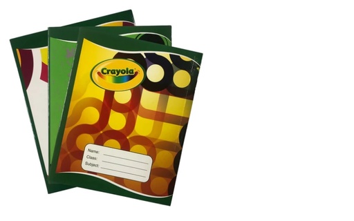 [JDFLEX] Flexcover Crayola Notebooks 10.25x8 90pg - (80/bale)