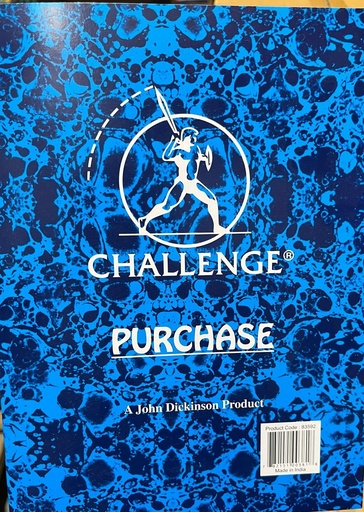 [JDSOCOPU] Challenge Softcover PURCHASE Books  - (192/ctn)