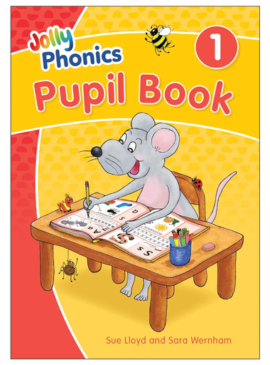 [JL7168] Jolly Phonics Pupil Book 1 Colour PRECURSIVE