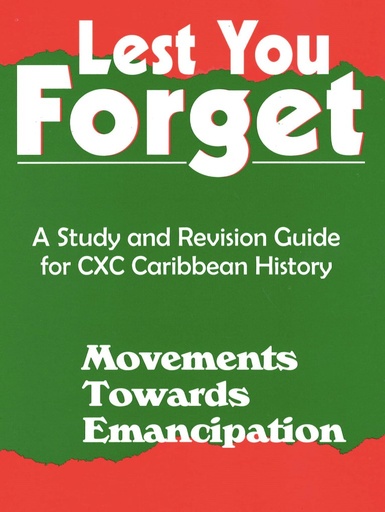 [JP06007X] Lest You Forget: Movements Towards Emancipation 