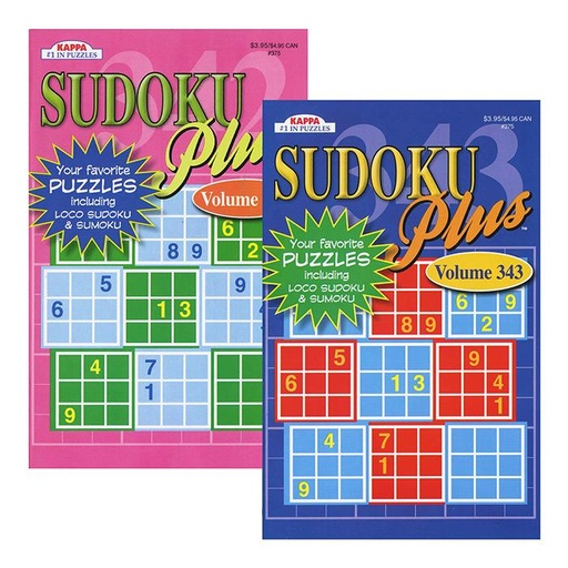 [KP3375] Sudoku Puzzle Digest Book 4 Asst  