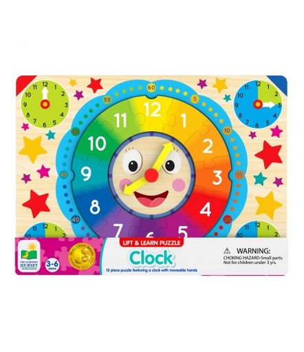 [LJ286753] Lift & Learn Clock Puzzle 3+