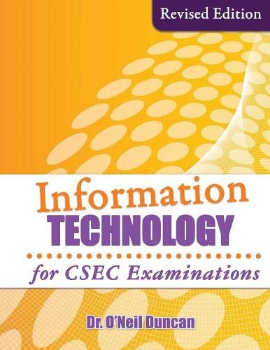 [LM245588] Information Technology for CSEC Examinations - Dr. O'Neil Duncan 