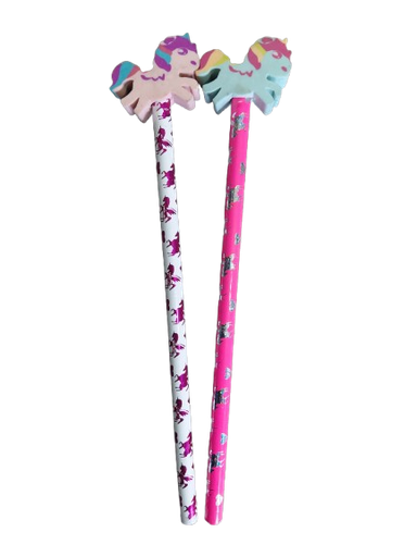 [MO53151] Moon Pencil W/Topper UNICORN  - (36/Tub)