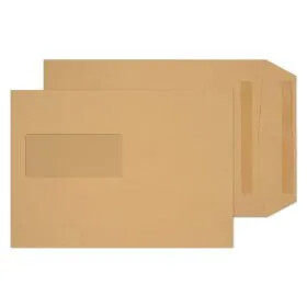 [MPMNWD49] Manilla Window Envelopes 4 1/8x9 1/2 P&S Pk25