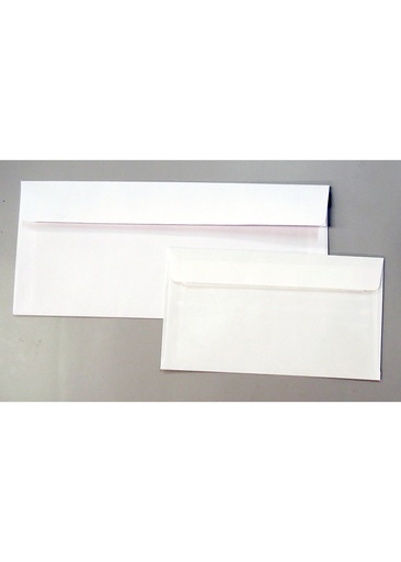 [MPPSWH49] White Envelope 4 1/8x9 1/2 P&S Pk25