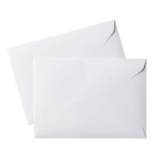 [MPPSWH49] White Envelope 4 1/8x9 1/2 P&S Pk25