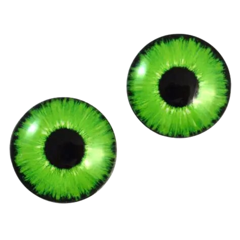[MY23330] Glass Eyes 8mm (Green)