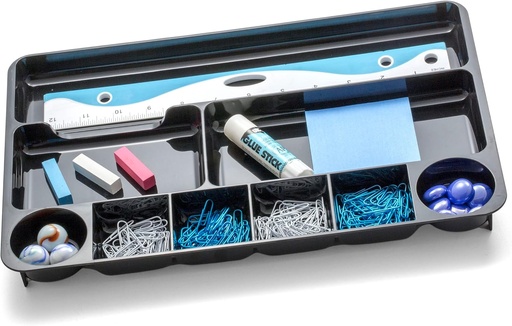 [OI21302] Drawer Stationery #21302 Tray 9pt Black