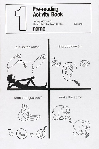[OX380481] Pre Reading Activity Book 1 