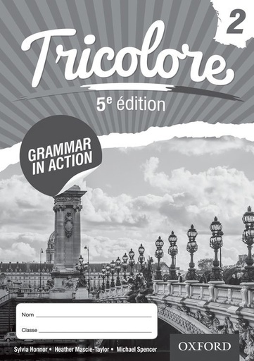 [OX527443] Oxford Tricolore 2: Grammar in Action (5th Edition)
