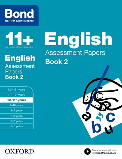 [OX777393] Bond Assessment Papers English 10-11 Years Book 2