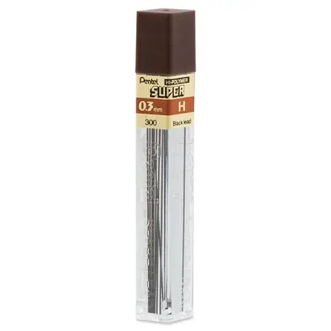 [PERF03H] Pentel Lead Refills 0.3mm H 