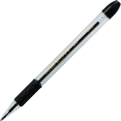[PERSVMBK] Pentel RSVP BLACK MEDIUM #BK91A 1.0mm Ball Point Pen