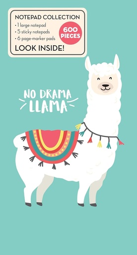 [PI7971] No Drama Llama 5787500 Sticky Notes Set - Sale