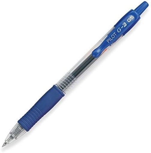 [PPG205BL] PILOT G-2 Retr Gel BLUE #31003 0.5mm XF Pen - (12/bx)