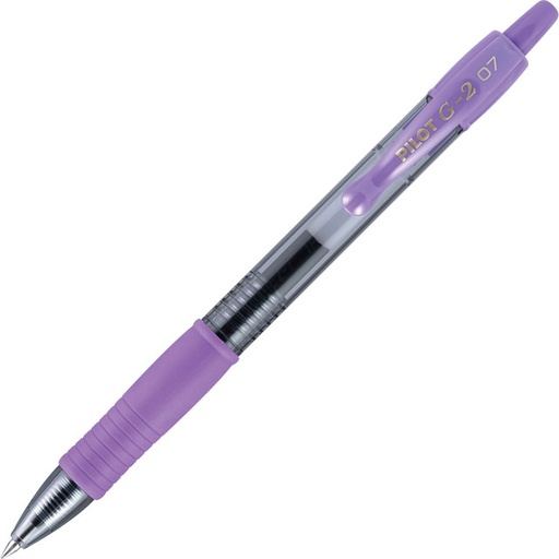 [PPG207VI] Pilot G2 VIOLET #BL-G27V Gel 0.7mm Fine Pen - (12/bx)