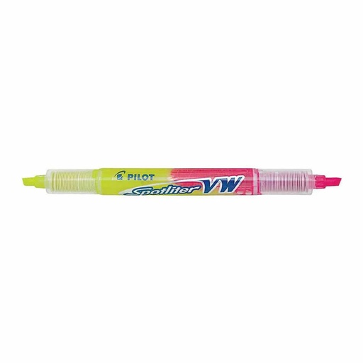 [PPSLVWYP] Pilot Spotliter VW Dual YELLOW/PINK Highlighter - (12/bx)