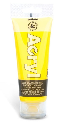 [PR420TPY] Primo Acrylic Tube #75201 PRIMARY YELLOW 75ml