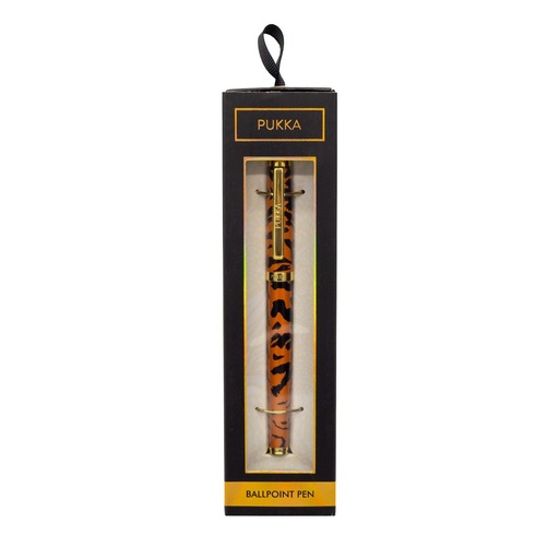 [PU8931TR] Wild Print Tiger BP Pen with Box