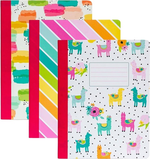 PUKKA Carpe Diem Composition Book 3 Designs (Sold Single) - (48/ctn)