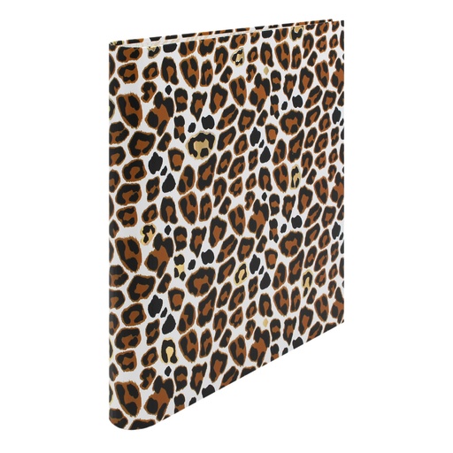 [PU9611WL] PUKKA Binder 3 Ring A4 LEOPARD with Dividers & Planner