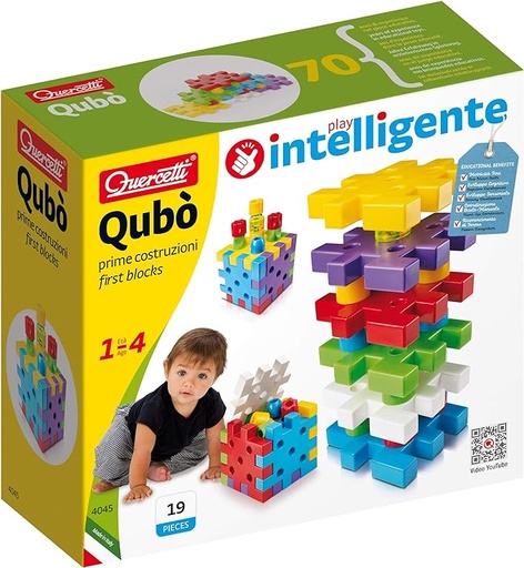 [QU4045] Qubo First Blocks Multi Color - Sale