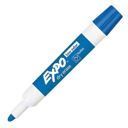 [SAEXPOBL] EXPO 2 Whiteboard #82003A BULLET BLUE Markers - (12/bx)